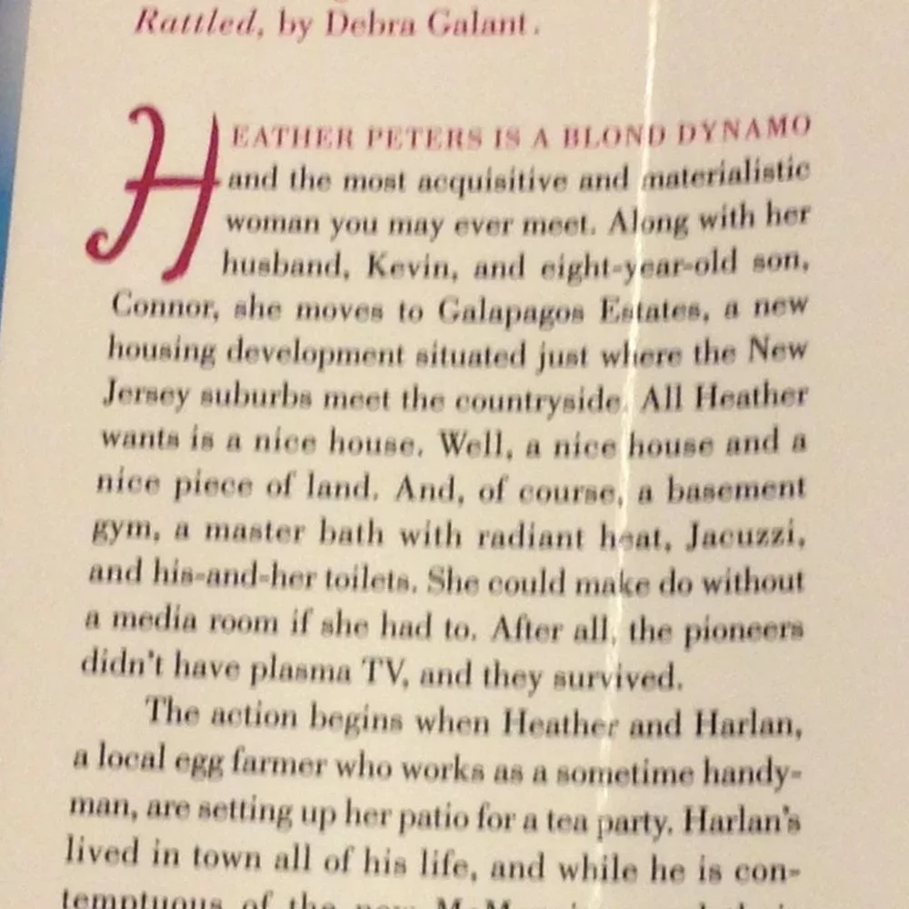 Book Sale! 3 for $10! Humor, Rattled, Debra Galant